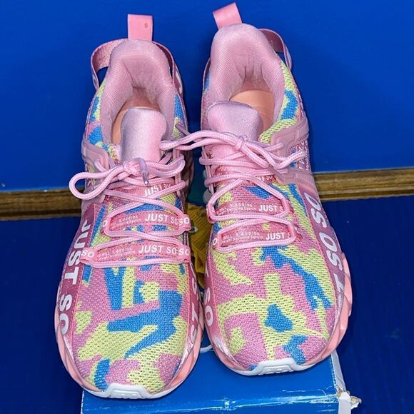 NEW Just SO SO Pink Womens EU 42/US Size 11 Athletic Mesh Blade Running Shoes - Picture 5 of 8